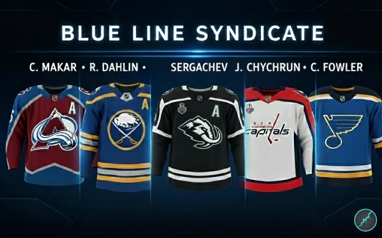 Defense Position Stack - Makar, Dahlin, Sergachev, Chychrun, Fowler