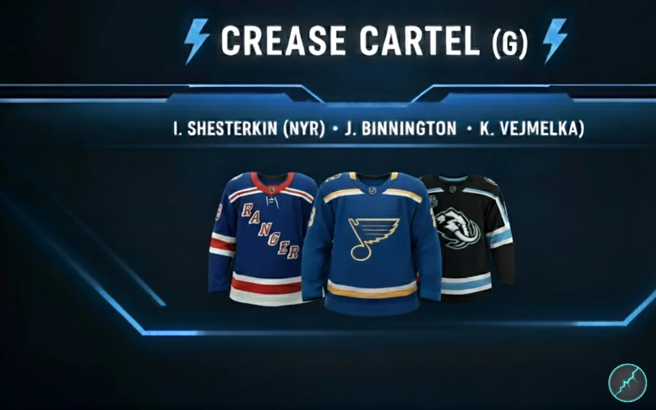 Goalie Position Stack - Shesterkin, Binnington, Vejmelka